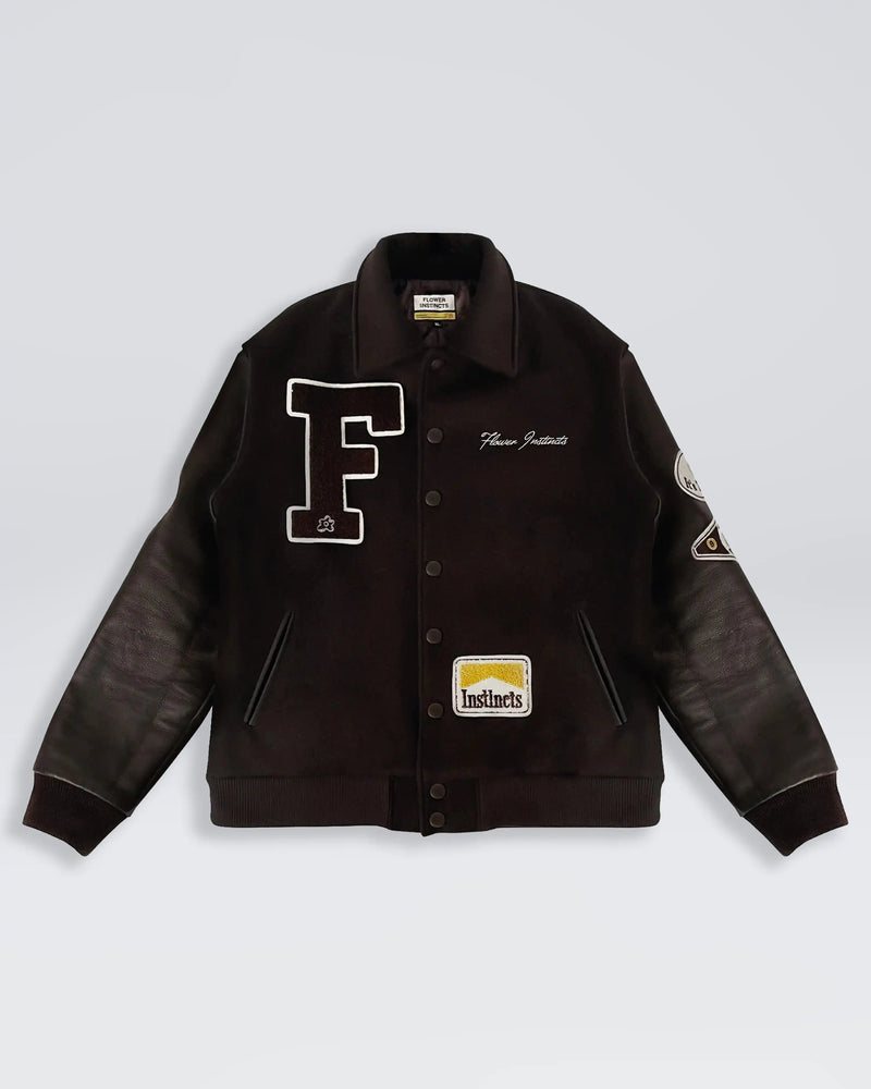 VARSITY JACKET TOBACCO