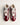 Flower Instincts Daytona Rosso sneaker, overhead view of the pair