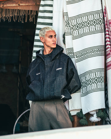 Parka Dar El Nouar Denim — Denim Jacket | Flower Instincts