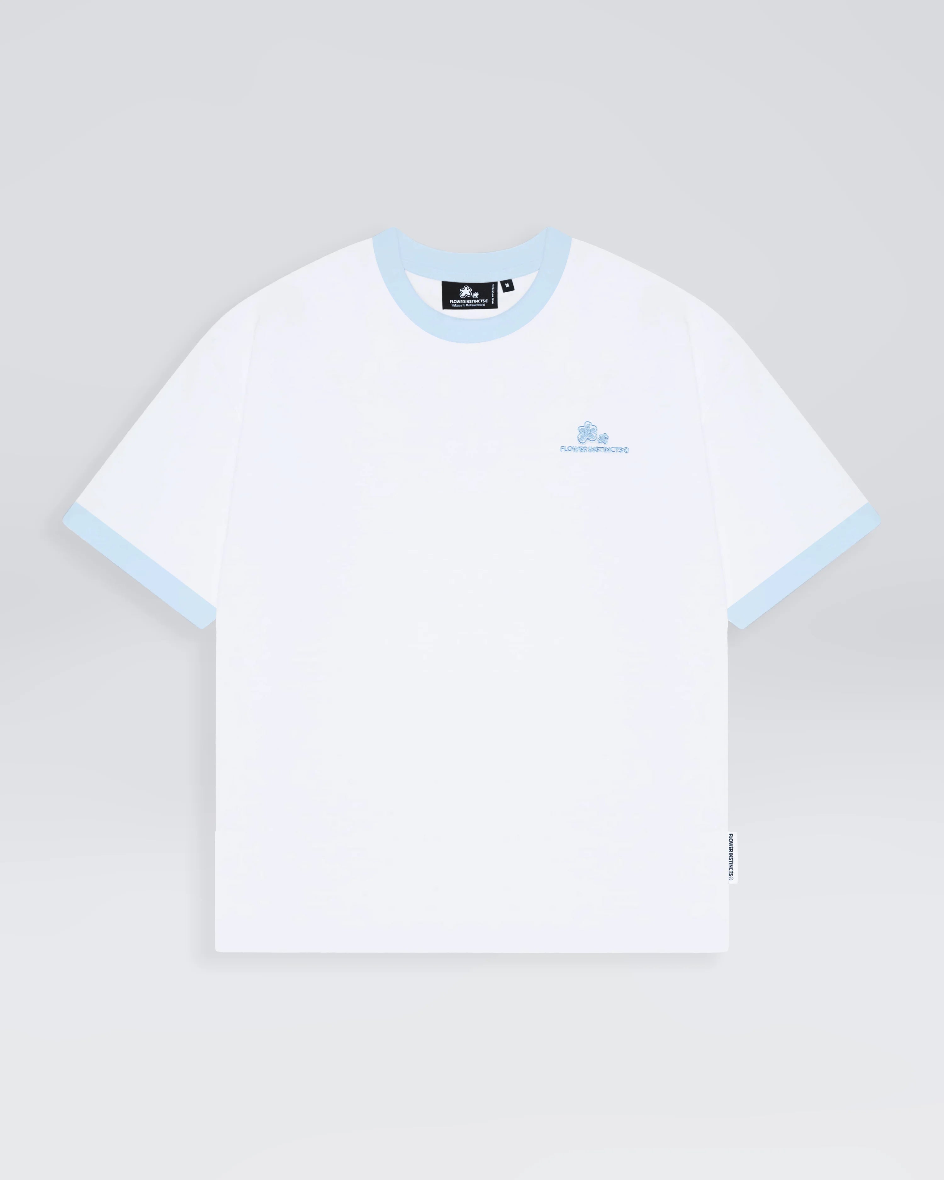 Blue/White Tee