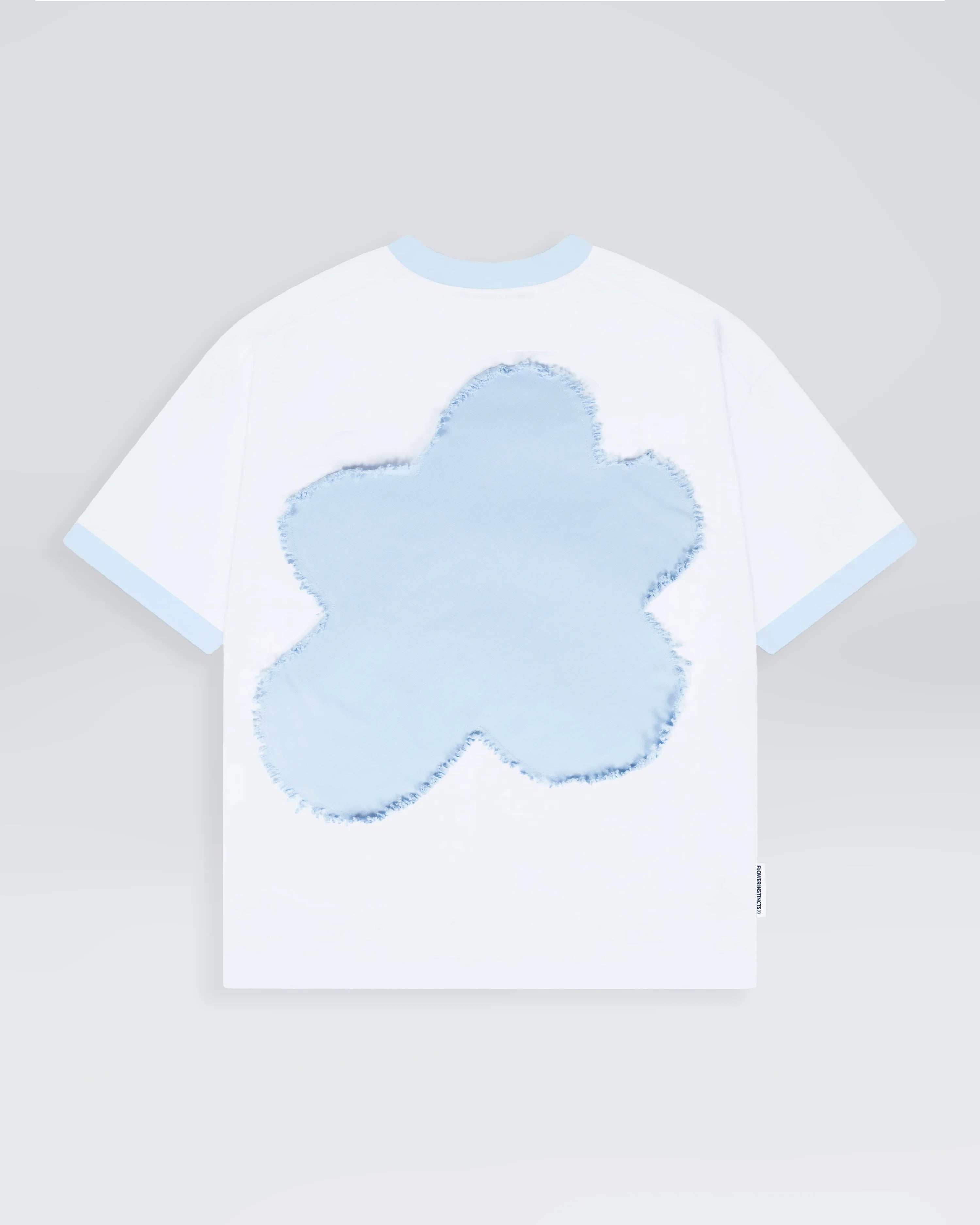 Blue/White Tee