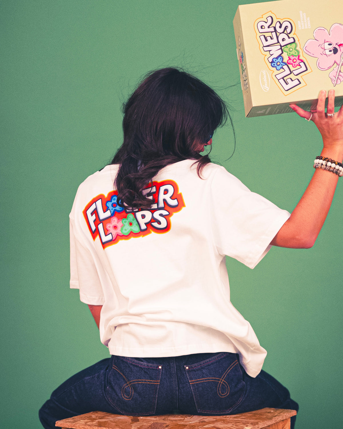 Flower Instincts TEE FLOWER LOOPS L – Italian Leather & Suede – Handcrafted in Portugal